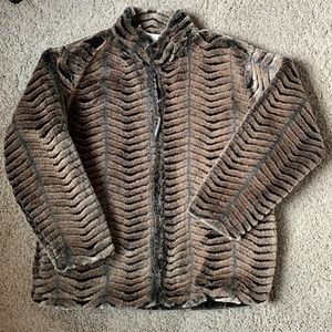 Black Mountain Outdoor Faux Fur Jacket